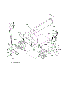 04 - Motor parts for Ge Dryer DSXH43GV0WW from AppliancePartsPros.com