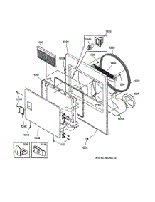 02 - Front Panel & Lint Filter parts for Ge Dryer DBL333GY0AA from AppliancePartsPros.com