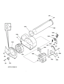 04 - Motor parts for Ge Dryer DVL223GY0AA from AppliancePartsPros.com