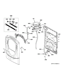 05 - Water System parts for Ge Dryer DPVH890EJ1MV from AppliancePartsPros.com