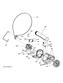 05 - Blower & Motor parts for Ge Dryer GFDN245GL0MG from AppliancePartsPros.com
