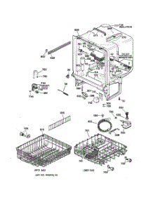 06 - Drum parts for Ge Dryer GFDN245GL0MG from AppliancePartsPros.com
