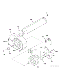 04 - Motor parts for Ge Dryer DSXH47GG3WW from AppliancePartsPros.com