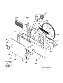 02 - Front Panel & Door parts for Ge Dryer DCCH43GH2WW from AppliancePartsPros.com