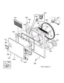 02 - Front Panel & Door parts for Ge Dryer DSXH43GF2WW from AppliancePartsPros.com