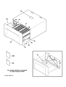 05 - Pedestal parts for Ge Dryer DSXH47EG0WW from AppliancePartsPros.com