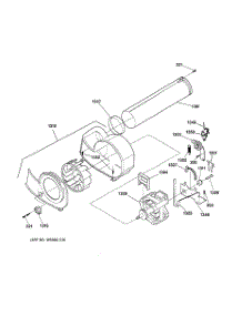 04 - Motor parts for Ge Dryer DCCH43EF0WW from AppliancePartsPros.com