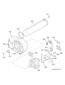 04 - Motor parts for Ge Dryer DSXH43GA5WW from AppliancePartsPros.com