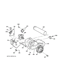05 - Blower & Drive Assembly parts for Ge Dryer DCCB330GD0KC from AppliancePartsPros.com