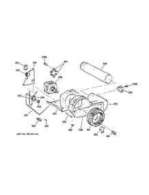 05 - Blower & Drive Assembly parts for Ge Dryer DCCD330ED0KC from AppliancePartsPros.com