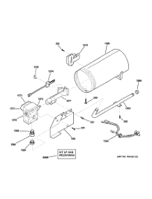 05 - Burner parts for Ge Dryer DCD330GB4WC from AppliancePartsPros.com