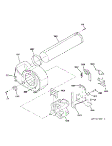 04 - Motor parts for Ge Dryer DBR453GA0WW from AppliancePartsPros.com