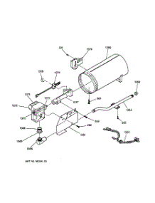 05 - Burner parts for Ge Dryer DR4500GA0WW from AppliancePartsPros.com