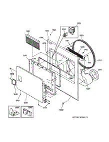 02 - Front Panel & Lint Filter parts for Ge Dryer DCD330GB0WC from AppliancePartsPros.com