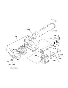 04 - Motor parts for Ge Dryer DCCH43GA0WW from AppliancePartsPros.com