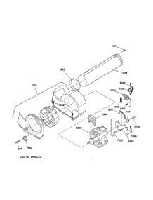 04 - Motor parts for Ge Dryer DPXH46GA0CC from AppliancePartsPros.com
