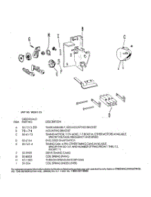 05 - Timer Assembly parts for Ge Dryer CADE165SWH from AppliancePartsPros.com