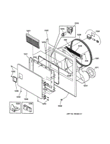 02 - Front Panel & Lint Filter parts for Ge Dryer DSXH43EV2WW from AppliancePartsPros.com