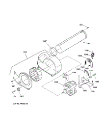 04 - Motor parts for Ge Dryer DSXH43EV2WW from AppliancePartsPros.com