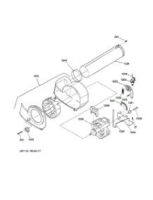 04 - Motor parts for Ge Dryer DSXH43GV2WW from AppliancePartsPros.com