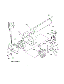 04 - Motor parts for Ge Dryer DVL223EA0AA from AppliancePartsPros.com