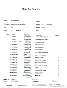 Electric Dryer Page 5 parts for Ge Dryer SIG7010ET0WG from AppliancePartsPros.com