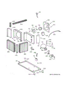05 - Unit Parts parts for Ge Freezer ZIF36NMALH from AppliancePartsPros.com