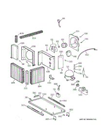 05 - Unit Parts parts for Ge Freezer ZIF36NMBRH from AppliancePartsPros.com