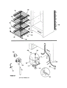 03 - Unit Parts parts for Ge Freezer FUM14DMARWH from AppliancePartsPros.com