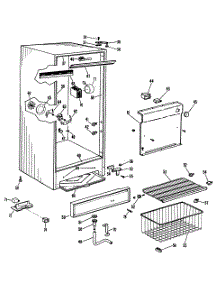 02 - Section2 parts for Ge Freezer CAF16DLE from AppliancePartsPros.com