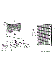 03 - Section3 parts for Ge Freezer CAF16DLE from AppliancePartsPros.com