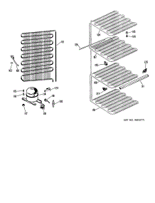 03 - Section3 parts for Ge Freezer CA10DFB from AppliancePartsPros.com