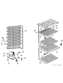 03 - Section3 parts for Ge Freezer CA21DJB from AppliancePartsPros.com