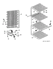 03 - Section3 parts for Ge Freezer CA13DFC from AppliancePartsPros.com