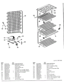 03 - Section3 parts for Ge Freezer CA21DAD from AppliancePartsPros.com