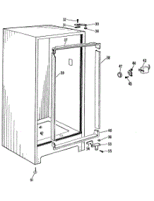 02 - Section2 parts for Ge Freezer CA10DCB from AppliancePartsPros.com