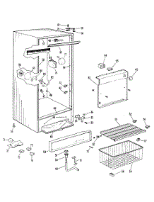 02 - Section2 parts for Ge Freezer CAF16DKE from AppliancePartsPros.com