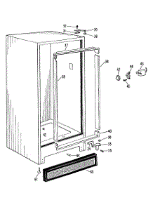 02 - Section2 parts for Ge Freezer CA13DCB from AppliancePartsPros.com