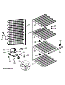 03 - Section3 parts for Ge Freezer FP14DSDRWH from AppliancePartsPros.com