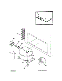 03 - System parts for Ge Freezer FCM9DAAWH from AppliancePartsPros.com