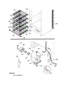 03 - Unit Parts parts for Ge Freezer FUM14SAARWH from AppliancePartsPros.com