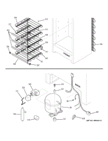 03 - Unit Parts parts for Ge Freezer FUM21DMBRWH from AppliancePartsPros.com