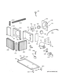 05 - Unit Parts parts for Ge Freezer ZIF36NMFLH from AppliancePartsPros.com