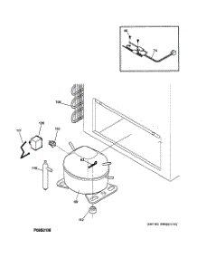 03 - Unit Parts parts for Ge Freezer FCM7DMBWH from AppliancePartsPros.com