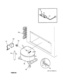 03 - Unit Parts parts for Ge Freezer FCM9SMAWH from AppliancePartsPros.com
