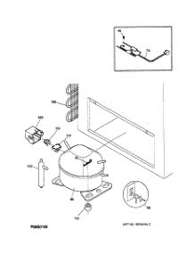 03 - System parts for Ge Freezer FCM9DABWH from AppliancePartsPros.com