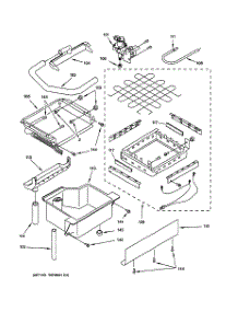 02 - Evaporator, Ice Cutter Grid & Water Parts parts for Ge Ice Machine ZDI15CBBB from AppliancePartsPros.com