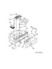 04 - Control Panel Parts parts for Ge Ice Machine ZDI15CBBH from AppliancePartsPros.com