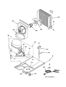 05 - Unit Parts parts for Ge Ice Machine ZDI15CABB from AppliancePartsPros.com
