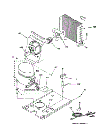 05 - Unit Parts parts for Ge Ice Machine ZDI15CBBK from AppliancePartsPros.com